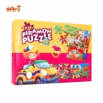 پازل 24 قطعه فومی شهربازی پیرامون بسته 2 عددی